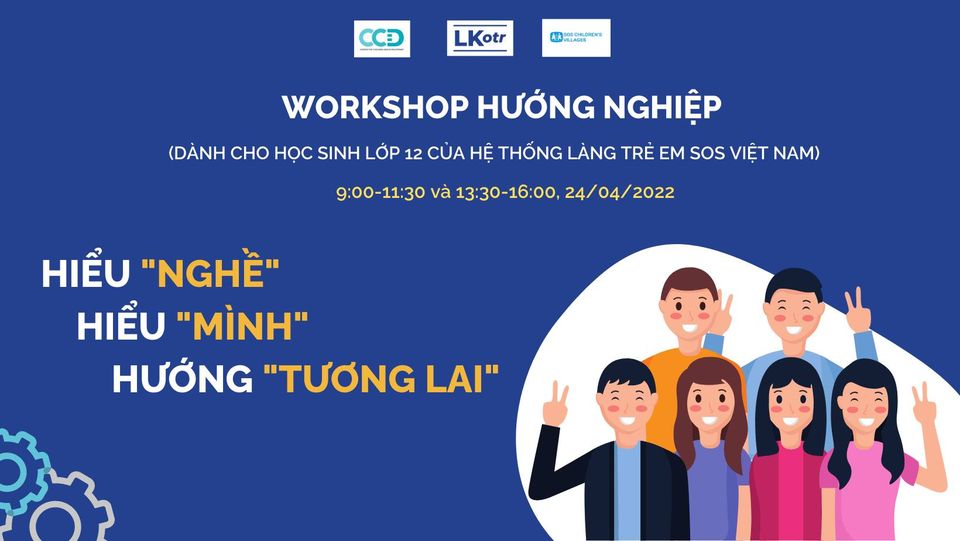 Workshop hướng nghiệp cho học sinh lớp 12 của hệ thống làng trẻ em SOS Việt Nam