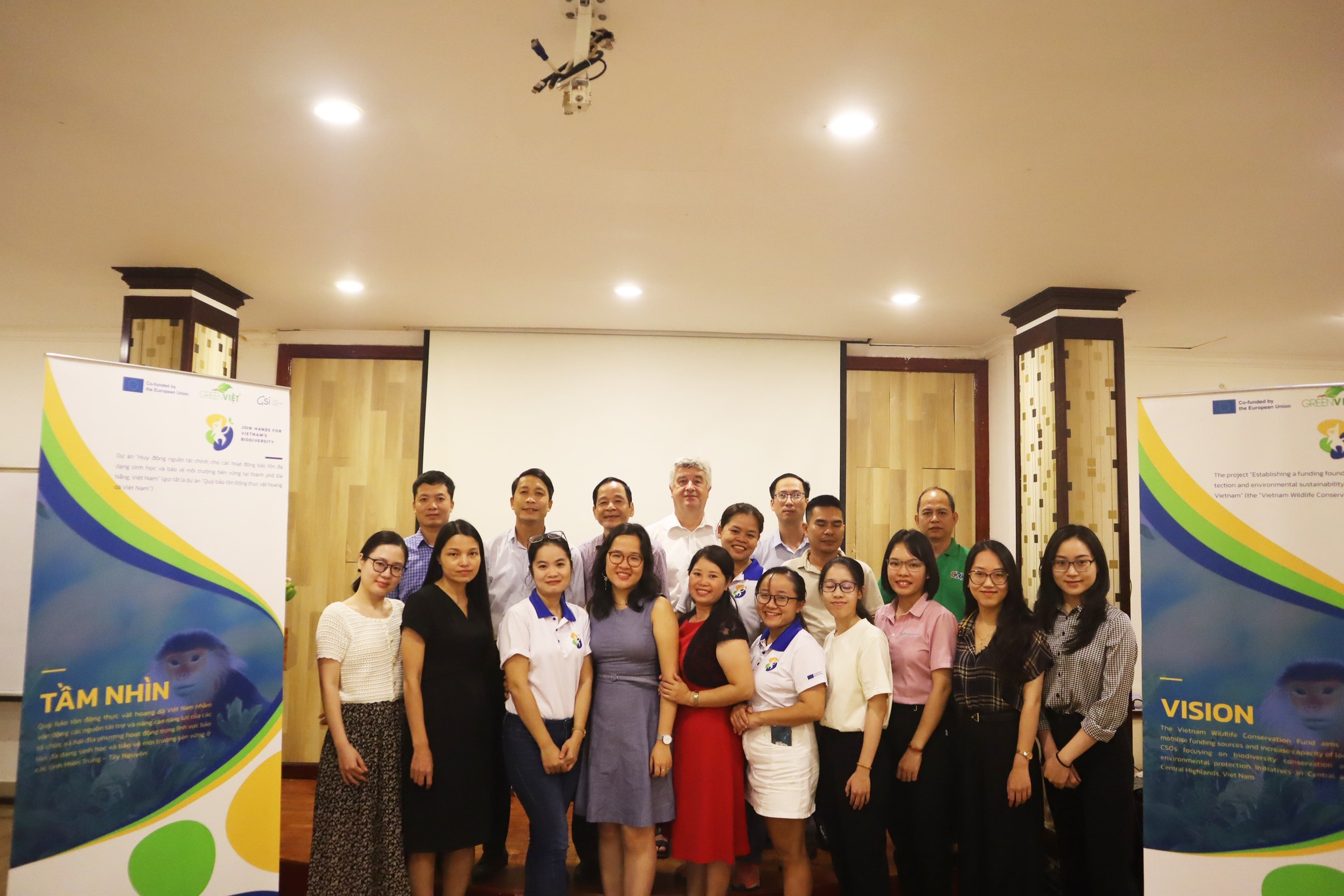 Chương trình tập huấn về "quản lý dự án và quản lý tài chính"-Dự án Quỹ bảo tồn tại Đà Nẵng