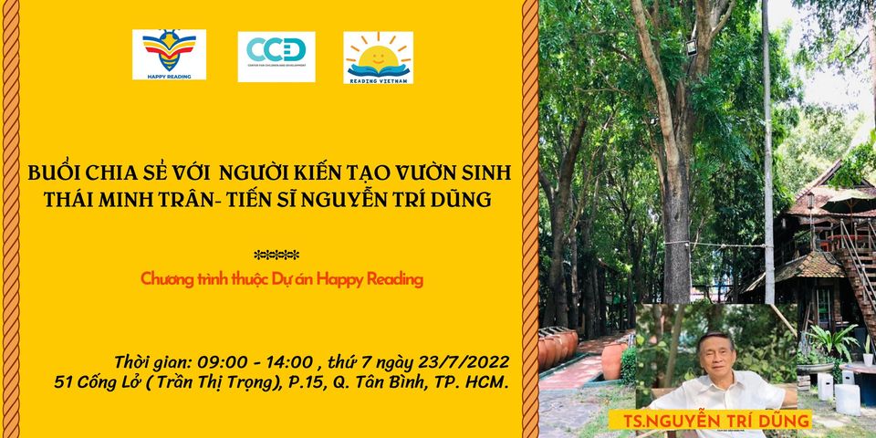 Buổi chia sẻ với người kiến tạo vườn sinh thái Minh Trân-TS. Nguyễn Trí Dũng
