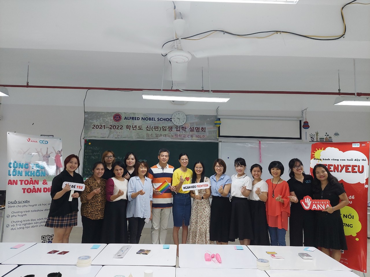 Khóa đào tạo chuyên viên giáo dục giới tính tại Hà Nội