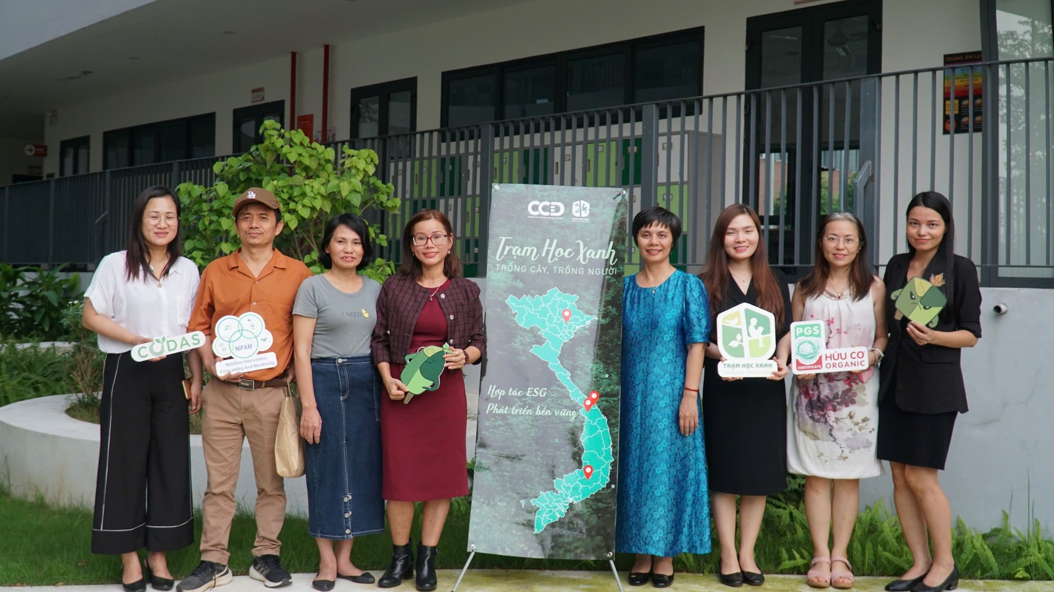 TRẠM HỌC XANH TỔ CHỨC THÀNH CÔNG KHOÁ ĐÀO TẠO THIẾT KẾ GIÁO ÁN TÍCH HỢP LIÊN MÔN - DỰ ÁN VƯỜN TRƯỜNG SINH THÁI