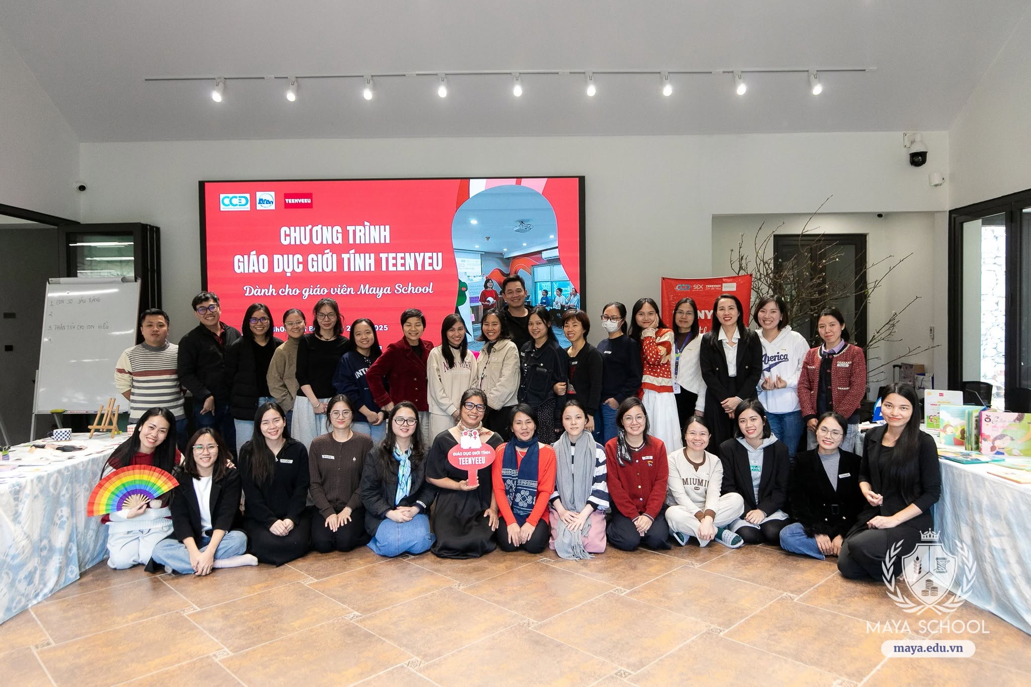 CHƯƠNG TRÌNH ĐÀO TẠO GDGT TEENYEEU DÀNH CHO GIÁO VIÊN MAYA SCHOOL